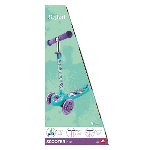 Παιδικό Πατίνι Plus Disney Stitch - 5004-50274