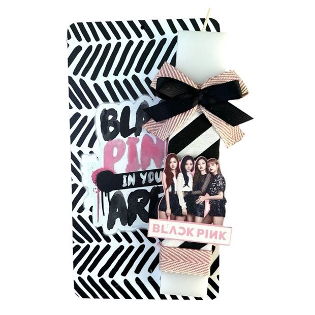 Χειροποίητη Λαμπάδα Pink Girls - LT2024059
