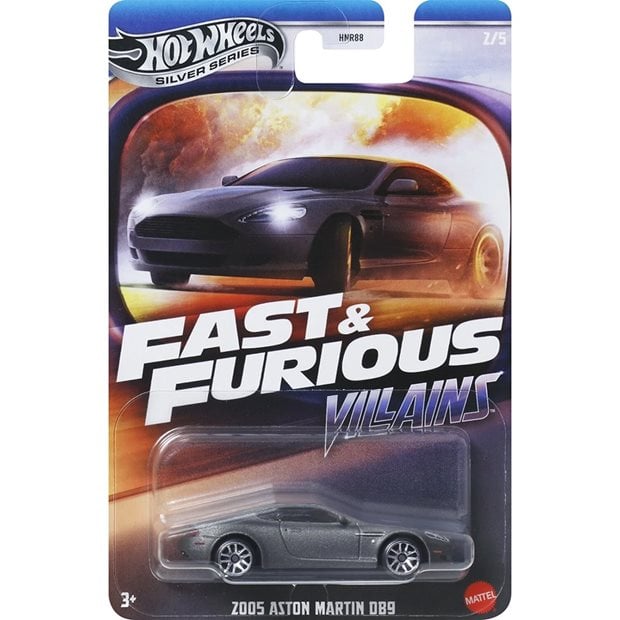Αυτοκινητάκι Hot Wheels Silver Series Fast & Furious Villains 2005 Aston Martin DB9 - JBY35