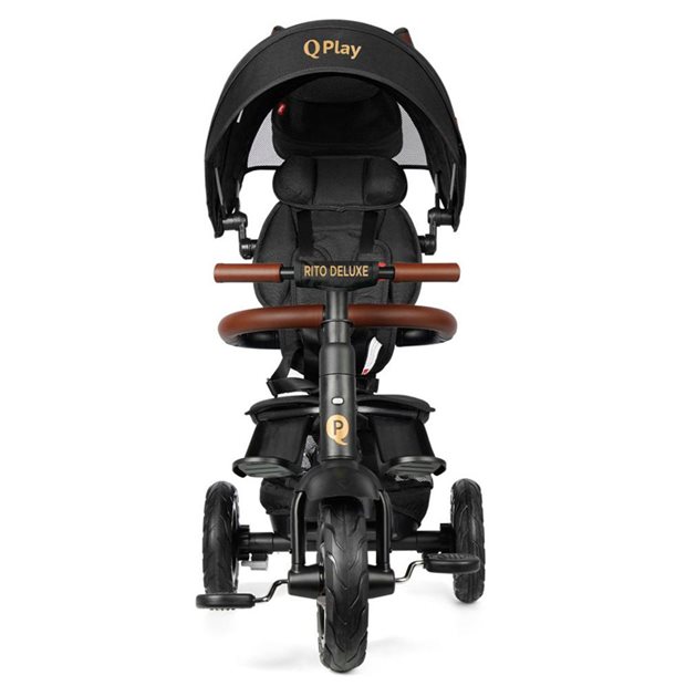 Ποδήλατο Τρίκυκλο QPlay Rito Deluxe Air Μαύρο - 01-1212068-02