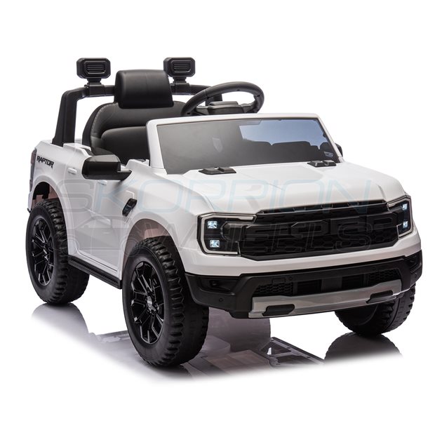 Ηλεκτροκίνητο Αυτοκίνητο Ford F150 Raptor Original License 12V - Λεύκο | Skorpion Wheels - 5246083