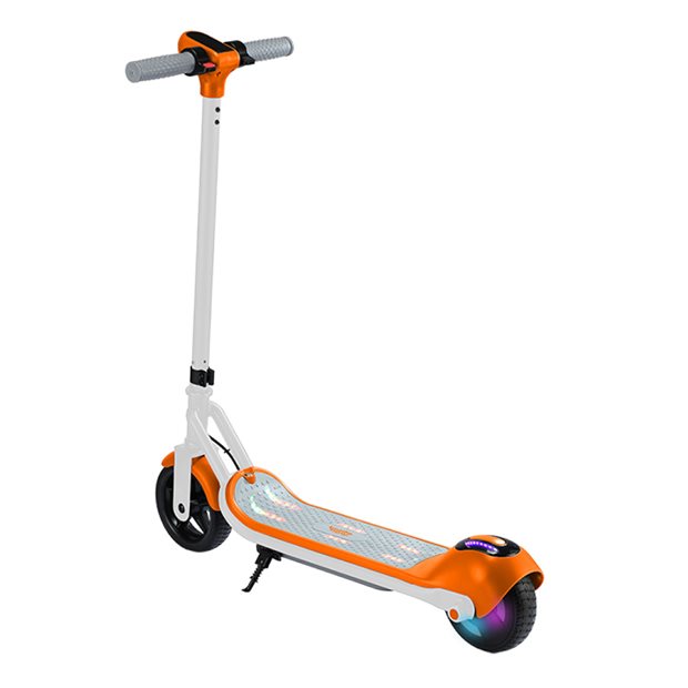 Ηλεκτρικό Πατίνι KiddoRider E-Scooter Λευκό Πορτοκαλί 24V | Kiddoboo- KBY2WHI