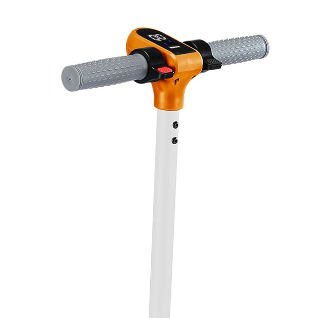 Ηλεκτρικό Πατίνι KiddoRider E-Scooter Λευκό Πορτοκαλί 24V | Kiddoboo- KBY2WHI