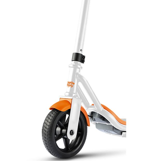 Ηλεκτρικό Πατίνι KiddoRider E-Scooter Λευκό Πορτοκαλί 24V | Kiddoboo- KBY2WHI