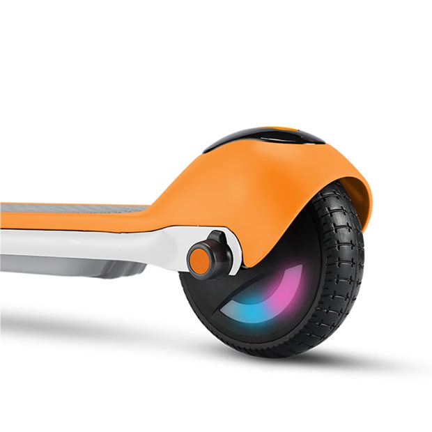 Ηλεκτρικό Πατίνι KiddoRider E-Scooter Λευκό Πορτοκαλί 24V | Kiddoboo- KBY2WHI