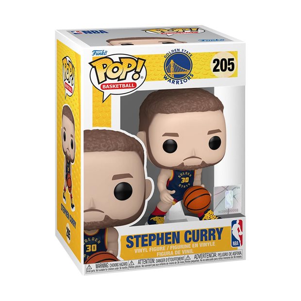 NBA: Golden State Warriors - Stephen Curry #205 | Funko Pop! Basketball - 83848