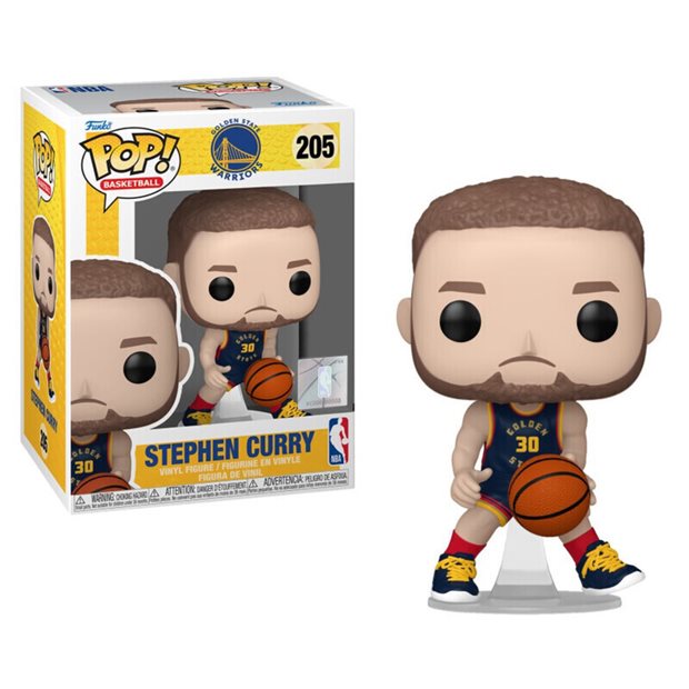NBA: Golden State Warriors - Stephen Curry #205 | Funko Pop! Basketball - 83848