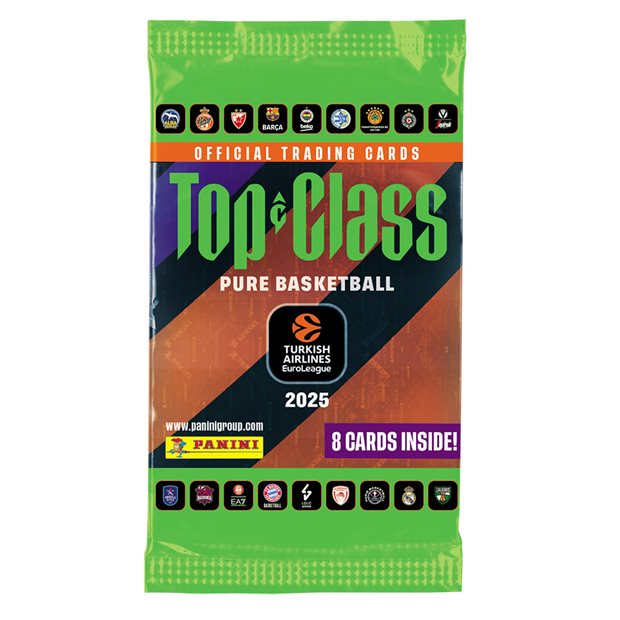 Panini Euroleague Top Class 25 Κάρτες - PA.KA.EL.225