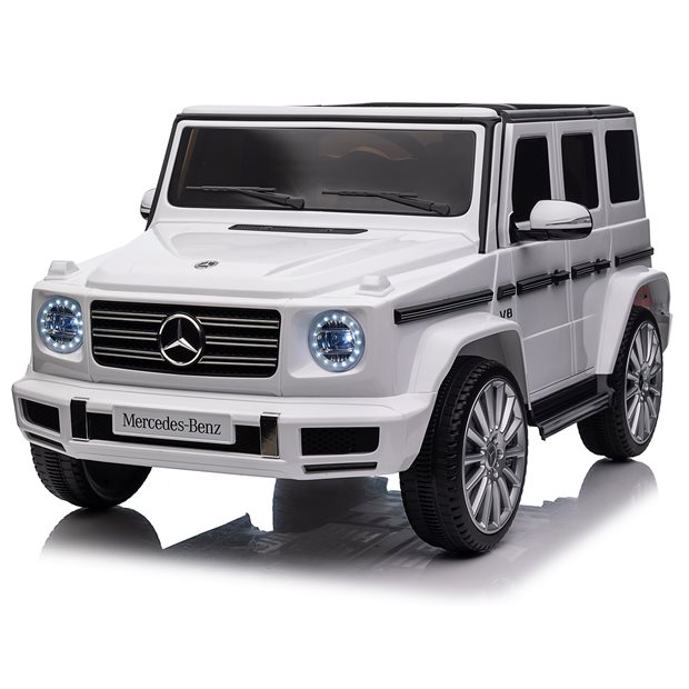 Ηλεκτροκίνητο Αυτοκίνητο Mercedes G500 Original License 12V - Λευκό | Skorpion Wheels - 5246065