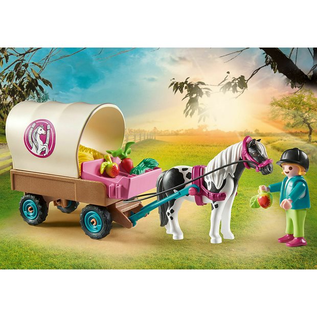 Playmobil Country Άμαξα Με Πόνυ - 70998