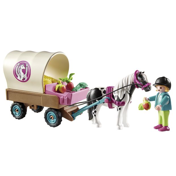 Playmobil Country Άμαξα Με Πόνυ - 70998