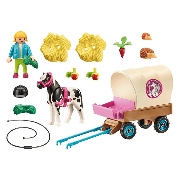 Playmobil Country Άμαξα Με Πόνυ - 70998