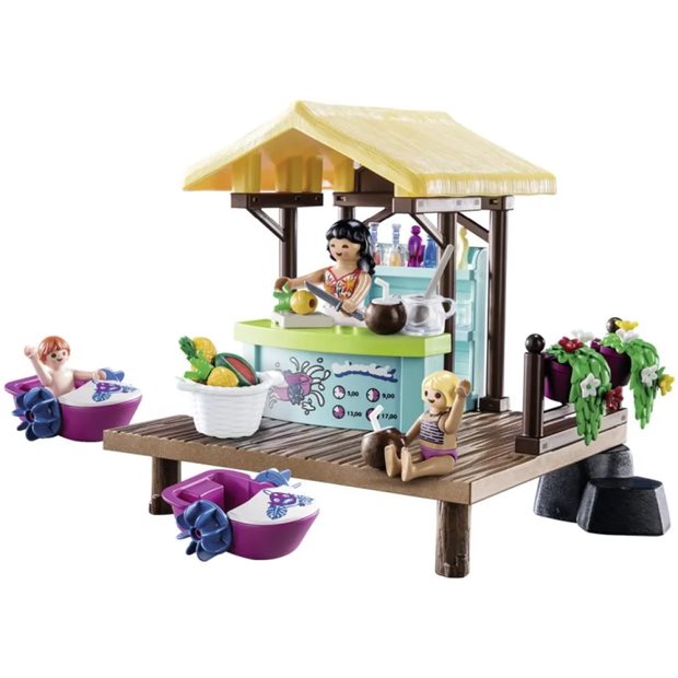 Playmobil Family Fun Πλωτό Μπαρ Και Παραθεριστές - 70612