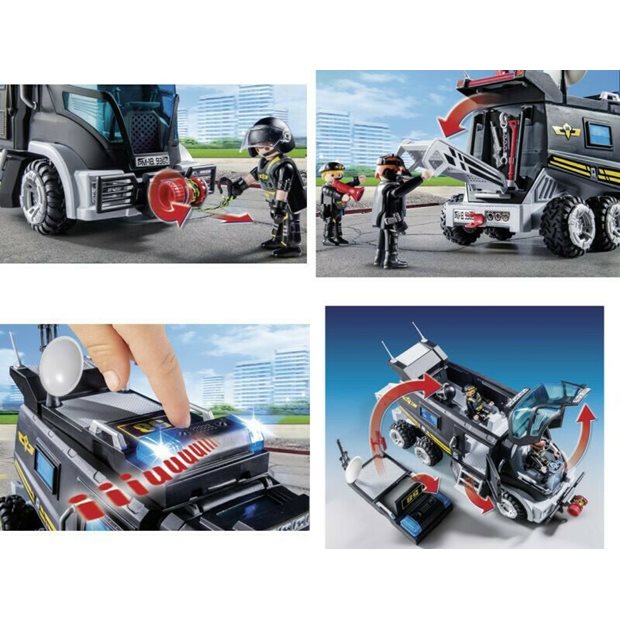 Playmobil City Action Θωρακισμένο Όχημα Ομάδας Ειδικών Αποστολών - 9360