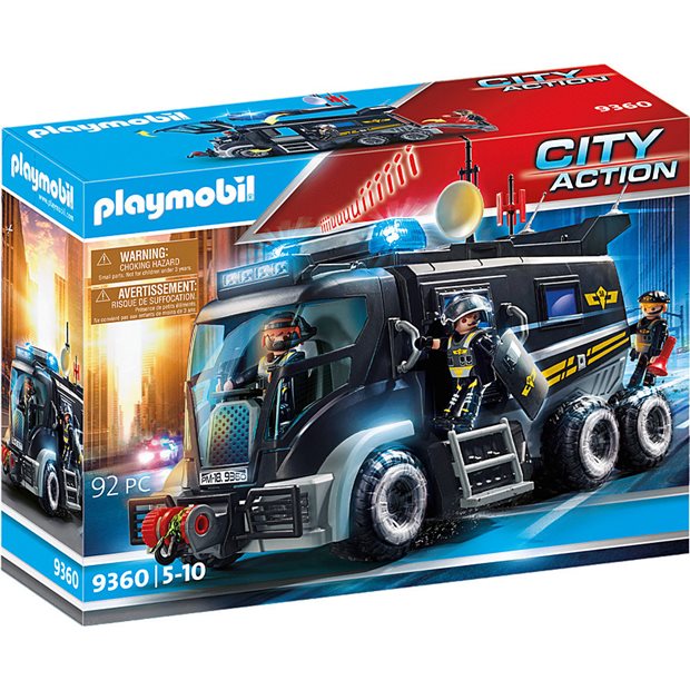 Playmobil City Action Θωρακισμένο Όχημα Ομάδας Ειδικών Αποστολών - 9360