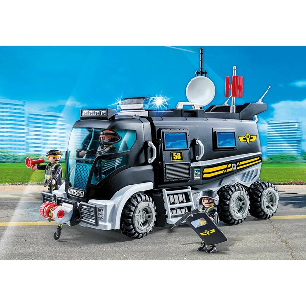 Playmobil City Action Θωρακισμένο Όχημα Ομάδας Ειδικών Αποστολών - 9360
