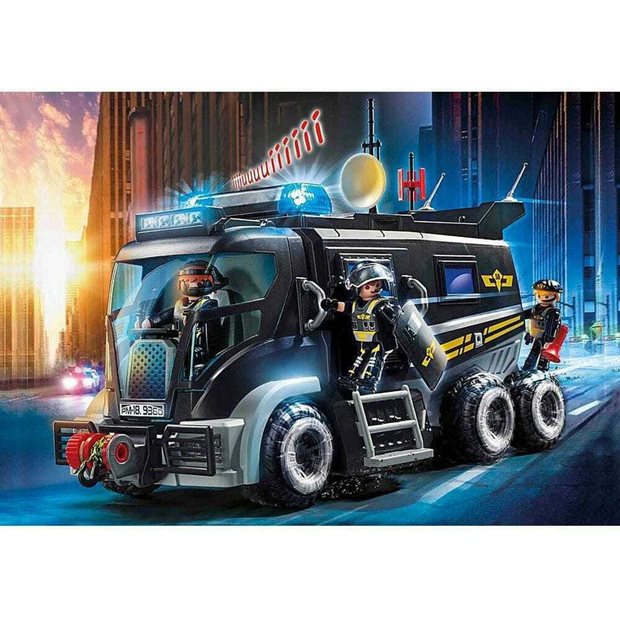 Playmobil City Action Θωρακισμένο Όχημα Ομάδας Ειδικών Αποστολών - 9360