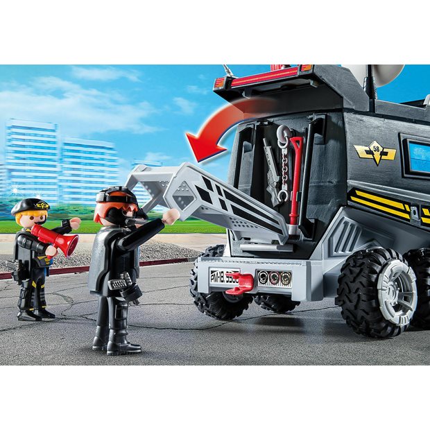 Playmobil City Action Θωρακισμένο Όχημα Ομάδας Ειδικών Αποστολών - 9360