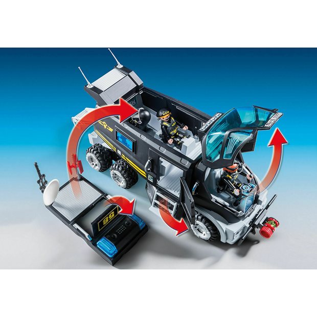 Playmobil City Action Θωρακισμένο Όχημα Ομάδας Ειδικών Αποστολών - 9360
