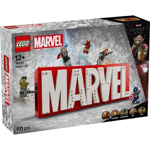 LEGO® Marvel - Marvel Logo & Minifigures - 76313
