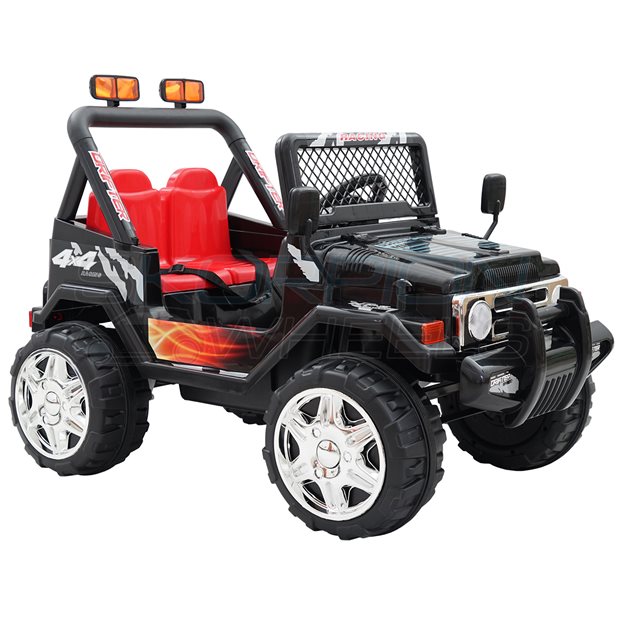 Ηλεκτροκίνητο Αυτοκίνητο Jeep Wrangler Style 12V - Μαύρο | Skorpion Wheels - 5247061
