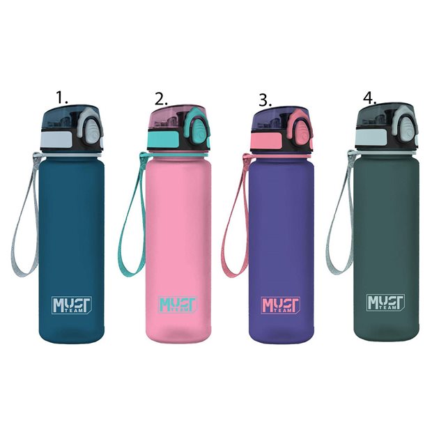 Παγούρι PCTG Must Team 650ml Με Δοσομετρητή Σε 4 Σχέδια - 000586433