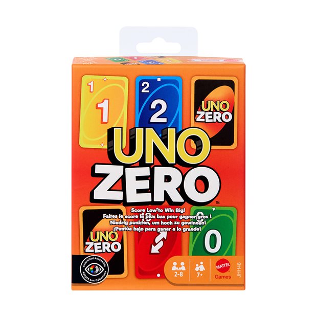 Επιτραπέζιο Παιχνίδι Καρτών Uno Zero - JHH48