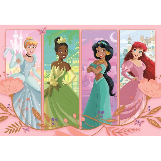 Παζλ 2x60pcs Super Color Princess - 1200-24824