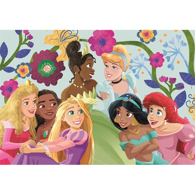 Παζλ 2x60pcs Super Color Princess - 1200-24824