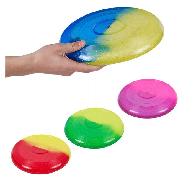 Ιπτάμενος Δίσκος Frisbee Glitter Σε 4 Σχέδια 26cm | Adriatic - 77/A