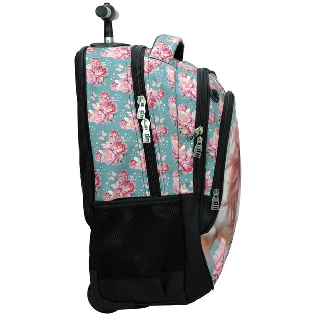 Παιδικό Σακίδιο Trolley Δημοτικού Butterfly Unicorn BMU 2025 - 357-25074