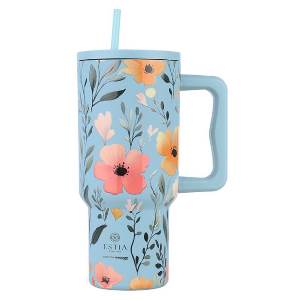Θερμός Straw Tumbler XL | Sky Garden - 01-32036