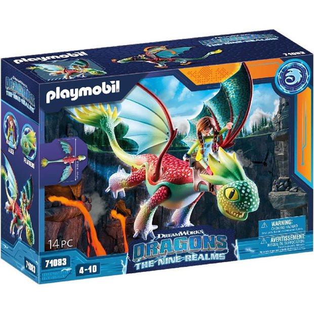 Playmobil Dragons The Nine Realms Feathers & Alex - 71083