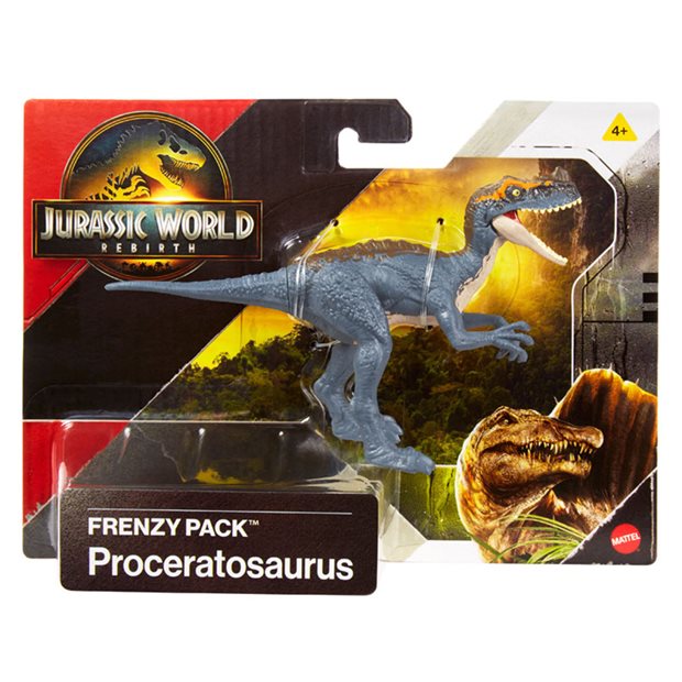 Δεινόσαυρος Jurassic World Rebirth Frenzy Pack Proceratosaurus - JCL55