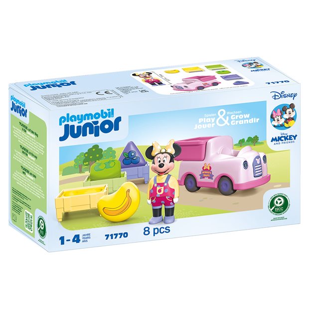 Playmobil Junior & Disney Η Μίνι Μάους Και Το Φορτηγό Με Φρούτα - 71770