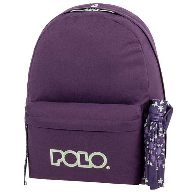 Polo Σακίδιο Πλάτης Original Scarf Τιρκουάζ/Μωβ - 9011354759