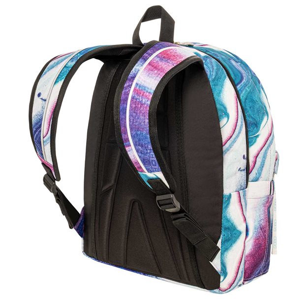 Polo Σακίδιο Πλάτης Original Double Scarf White/Purple Shapes - 9012028343