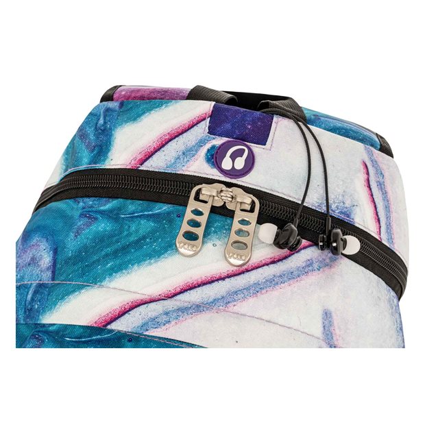 Polo Σακίδιο Πλάτης Original Double Scarf White/Purple Shapes - 9012028343