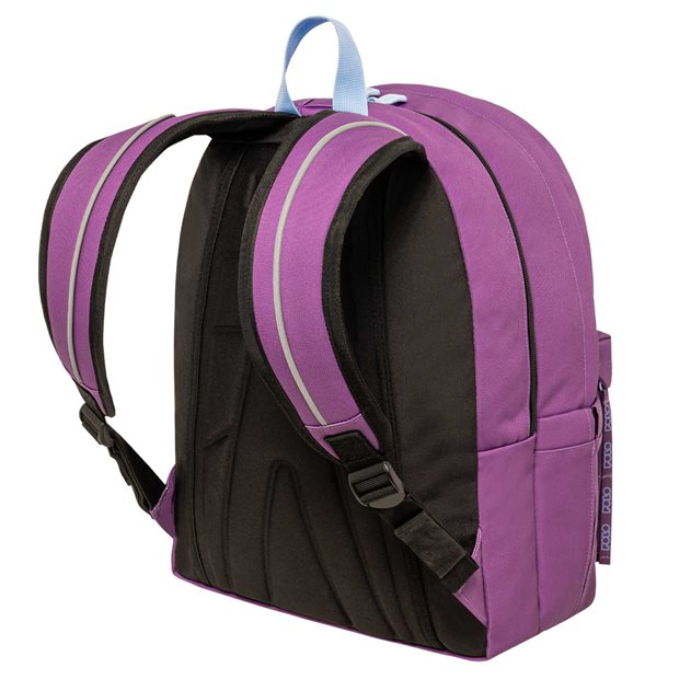 Polo Σακίδιο Πλάτης Original Double Scarf Βιολετί/Ανοιχτό Κυανό - 9012354657