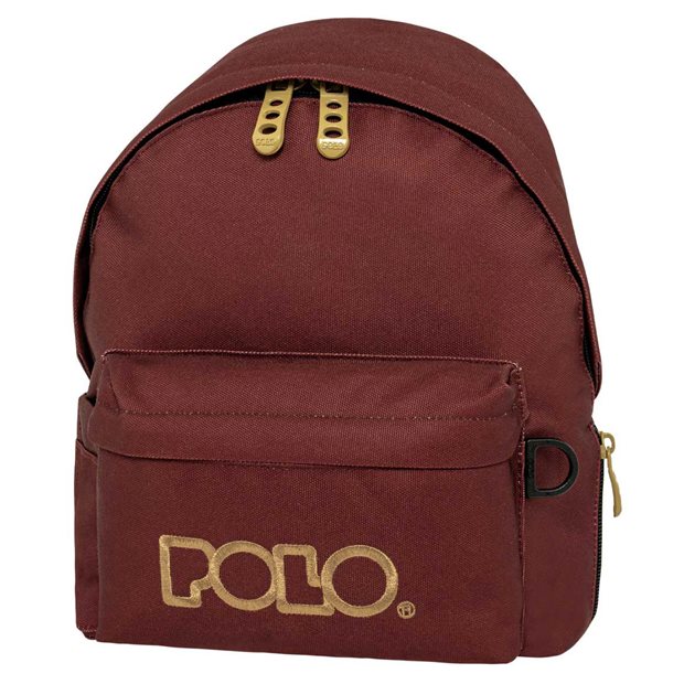 Polo Σακίδιο Πλάτης Mini Original Κεραμιδί/Χρυσό - 9010673576