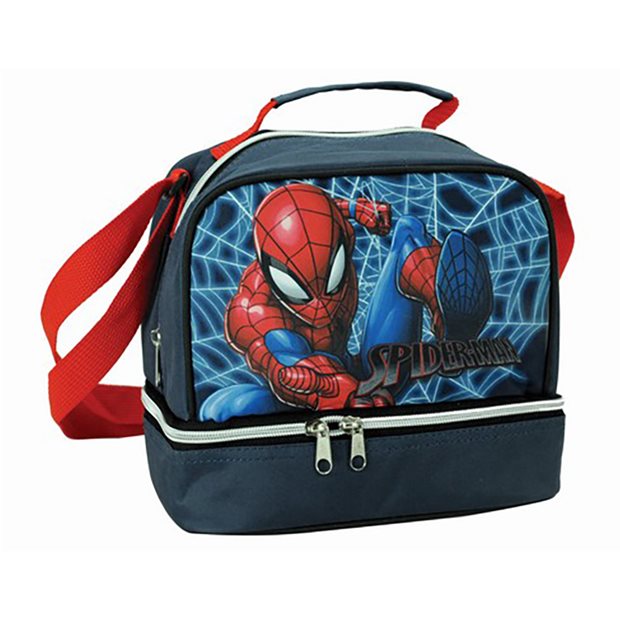 Τσαντάκι Φαγητού Οβάλ Spiderman Frame | Gim - 337-10220