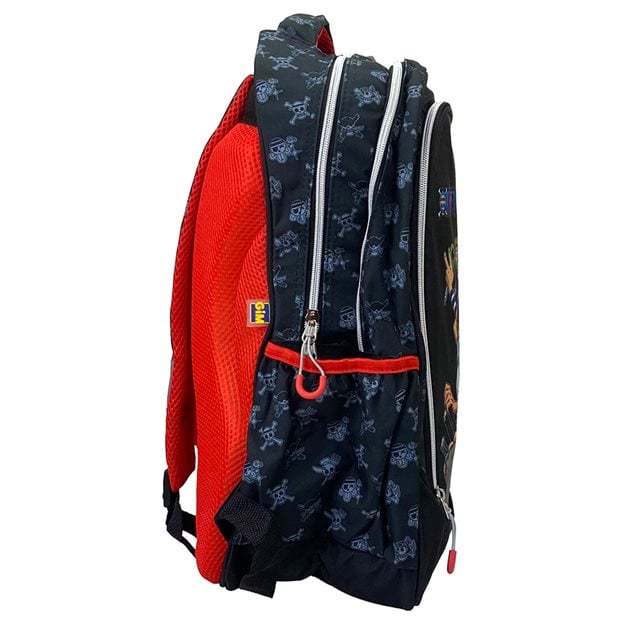 Σακίδιο Πλάτης Δημοτικού One Piece Red | Gim - 377-01031