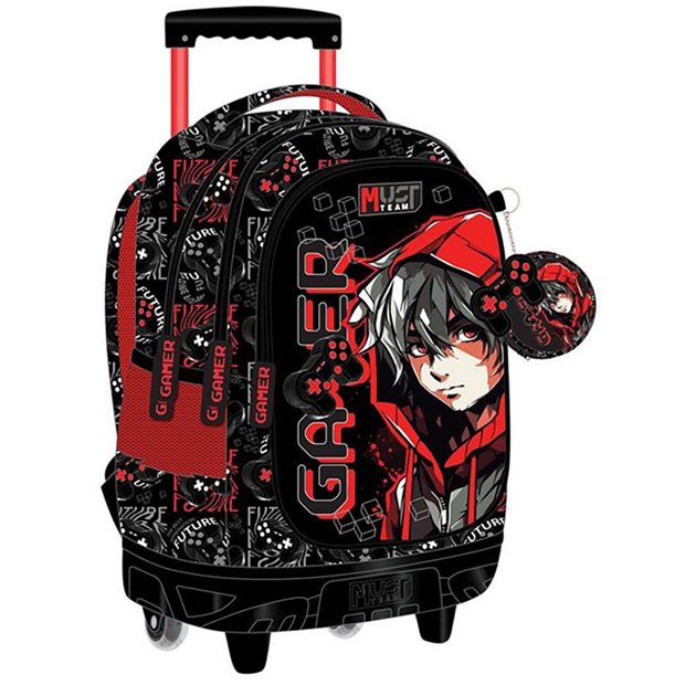 Σακίδιο Trolley Δημοτικού Gamer 2025 - 000586244
