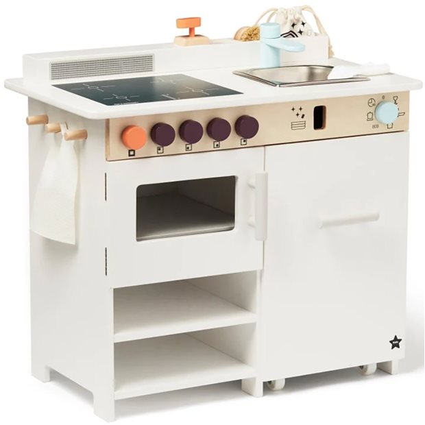Ξυλινη Κουζινα Kids Concept Με Πλυντηριο Πιατων - ΚC1000713