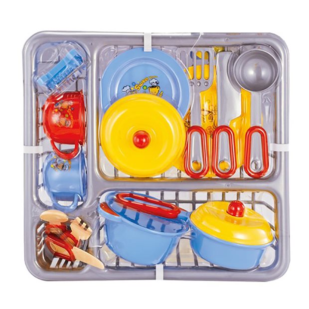 Παιδικά Σκεύη Μαγειρικής & Στραγγιστήρας - 70713980