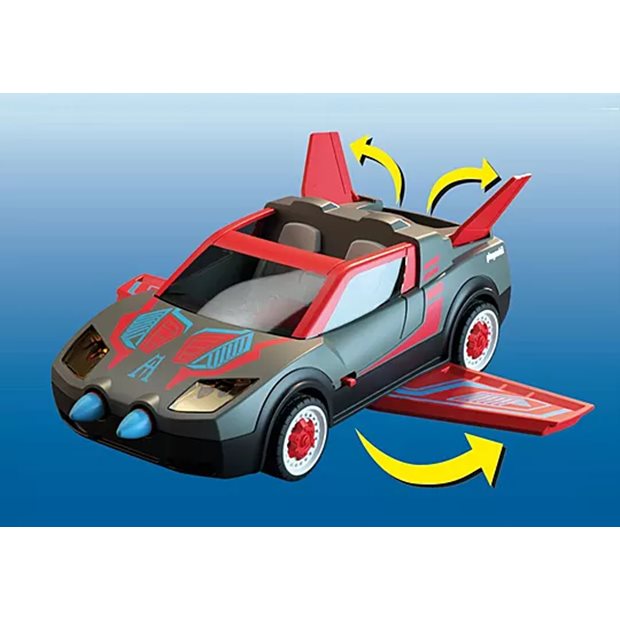 Playmobil Heroes Υπερήρωες Με Σούπερ Όχημα - 71832