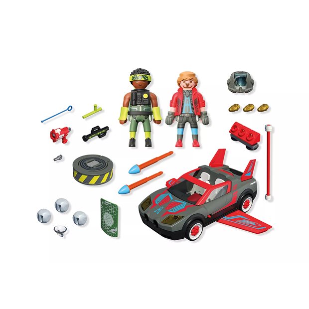 Playmobil Heroes Υπερήρωες Με Σούπερ Όχημα - 71832