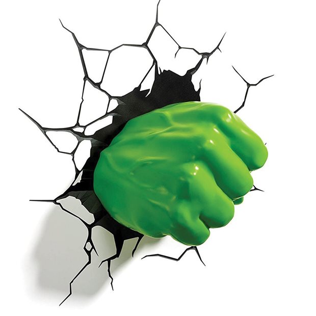 3D Φωτιστικο Hulk - Fist | Marvel - 49467
