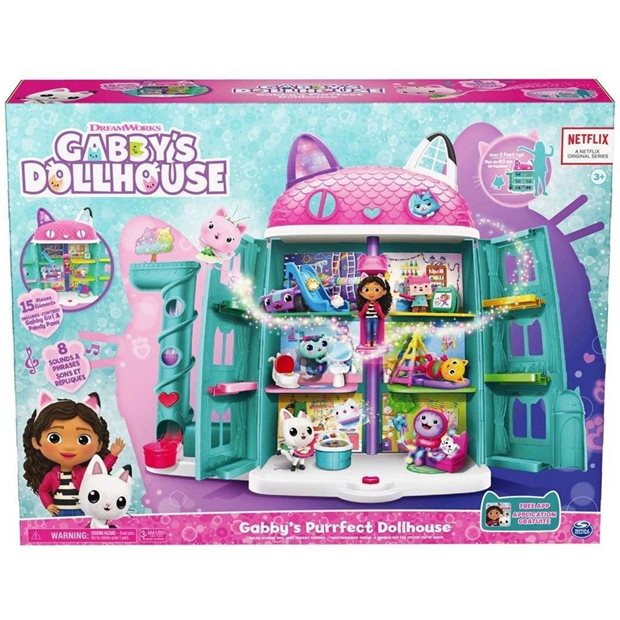 Gabby's Dollhouse: Purrfect Κουκλοσπιτο της Gabby - 6060414