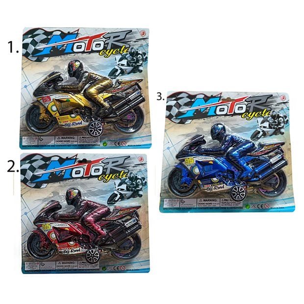Παιδική Μηχανή Motor Cycle Με Αναβάτη Σε 3 Σχέδια - 70705008